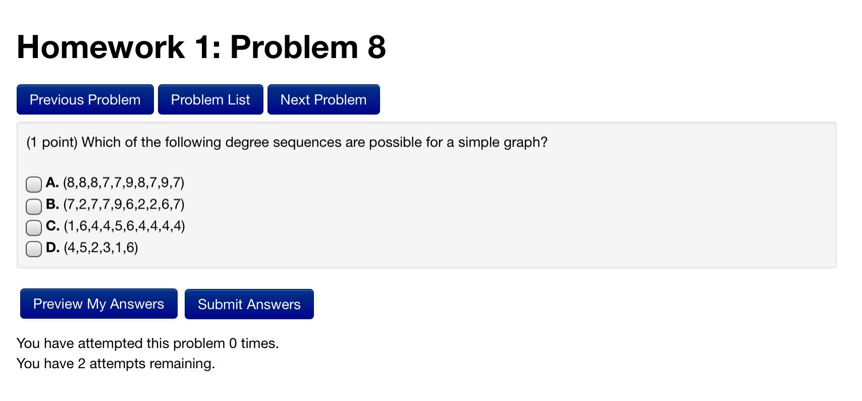 Solved Homework 1: Problem 8 Previous Problem Problem List | Chegg.com