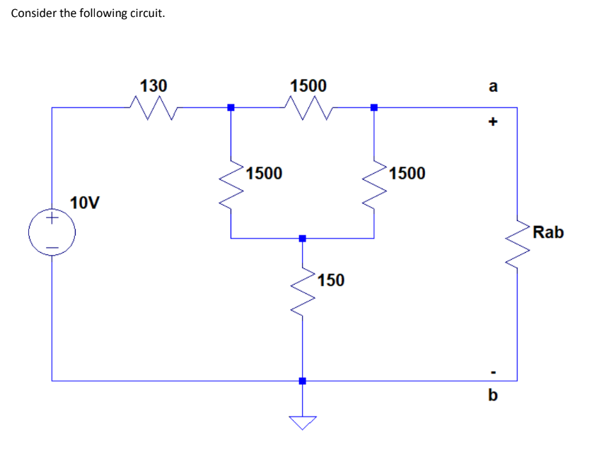 Solved Consider The Following Circuit.calculations: - 