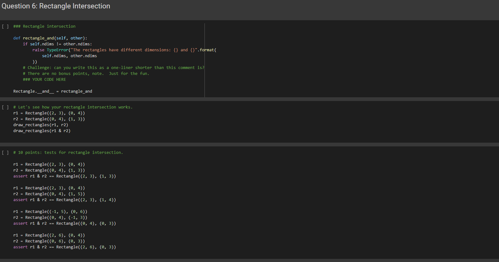 Need help on drawing rectangles in Python Code needs | Chegg.com