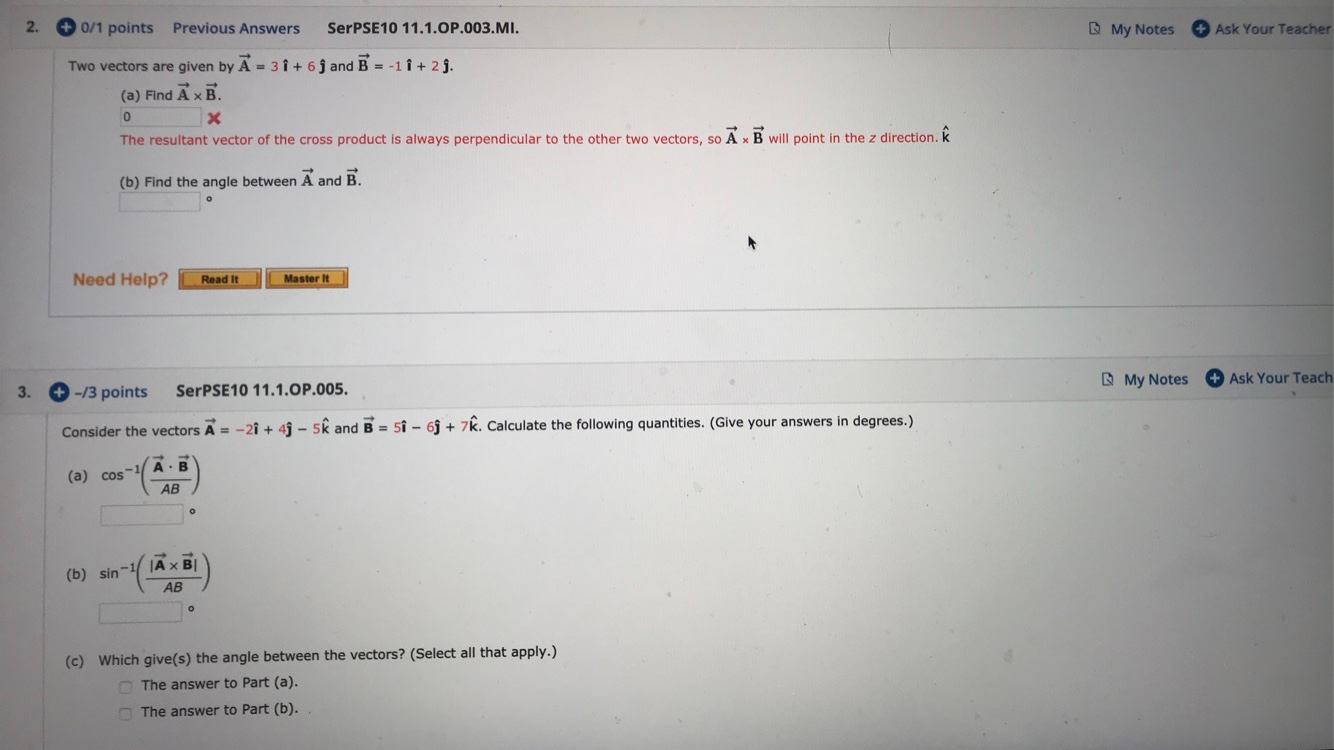 Solved 0/1 Points 2. My Notes Previous Answers SerPSE10 | Chegg.com