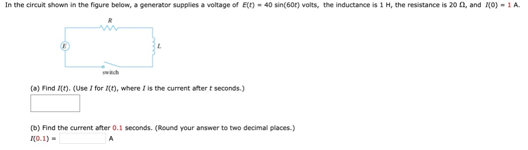 Solved In the circuit shown in the figure below, a generator | Chegg.com