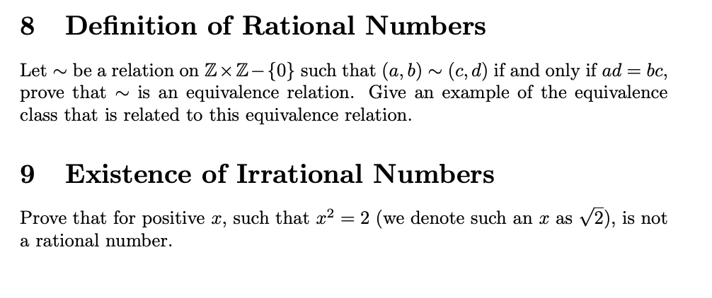 rational numbers examples