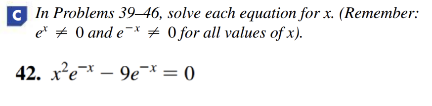 Solved (3x+4)3=523In Problems 39-46, solve each equation for | Chegg.com