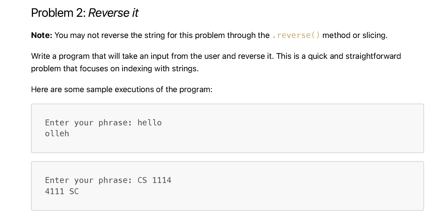 Solved REMINDER: Do not use any Python structures that we | Chegg.com