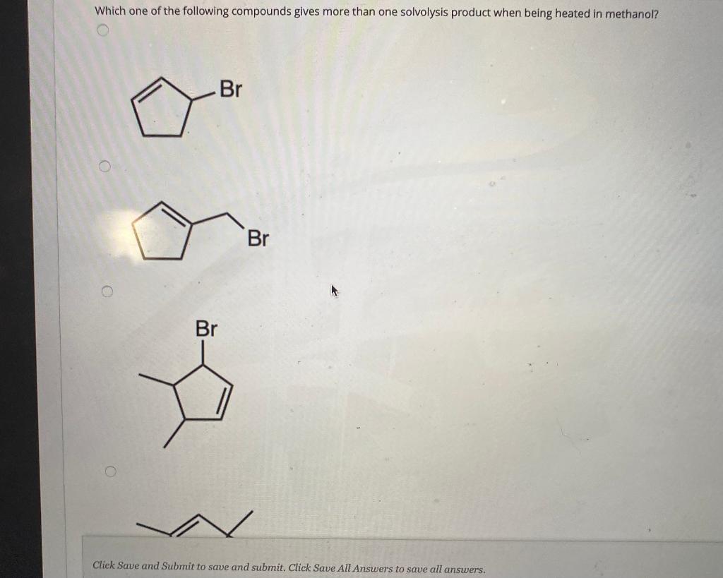 Solved Which one of the following compounds gives more than | Chegg.com