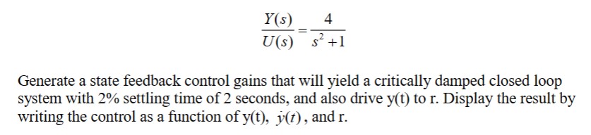 Solved Solve For Given Plant.... | Chegg.com