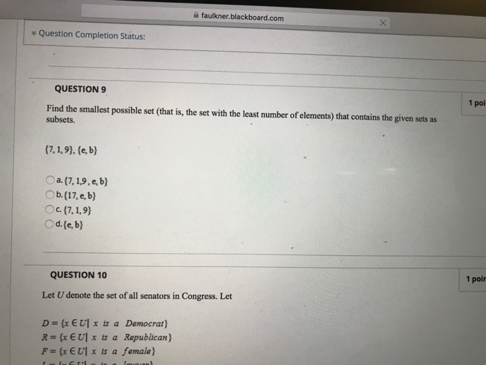 Solved QUESTIONS Use Venn Diagrams To Illustrate The | Chegg.com