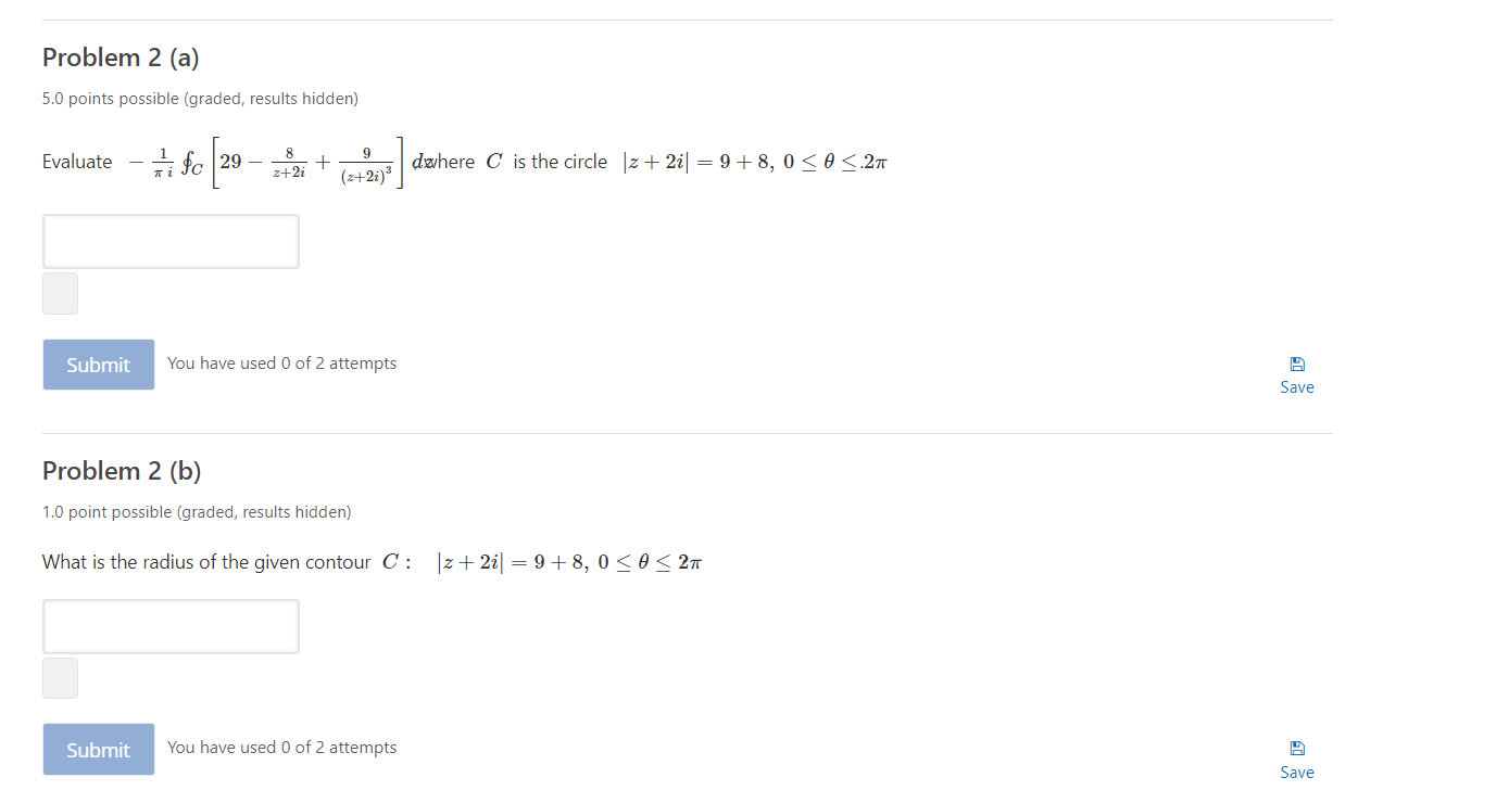 Solved Problem 2 (a) 5.0 Points Possible (graded, Results | Chegg.com