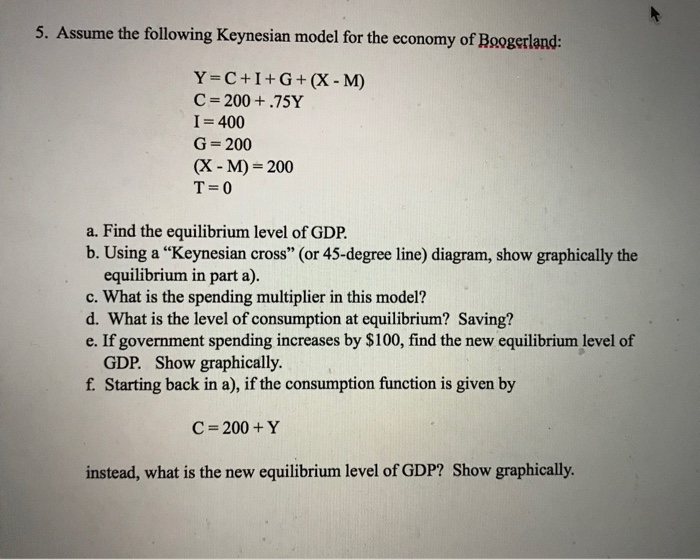 solved-5-assume-the-following-keynesian-model-for-the-chegg