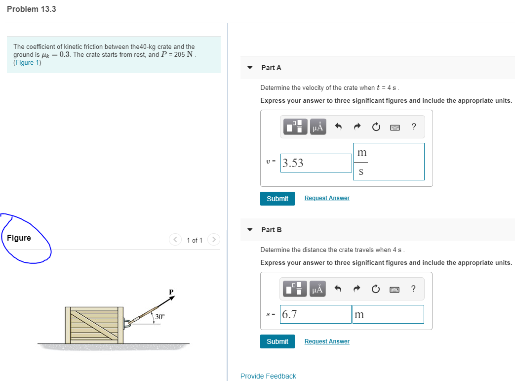 Solved The coefficient of kinetic friction between the40-kg | Chegg.com