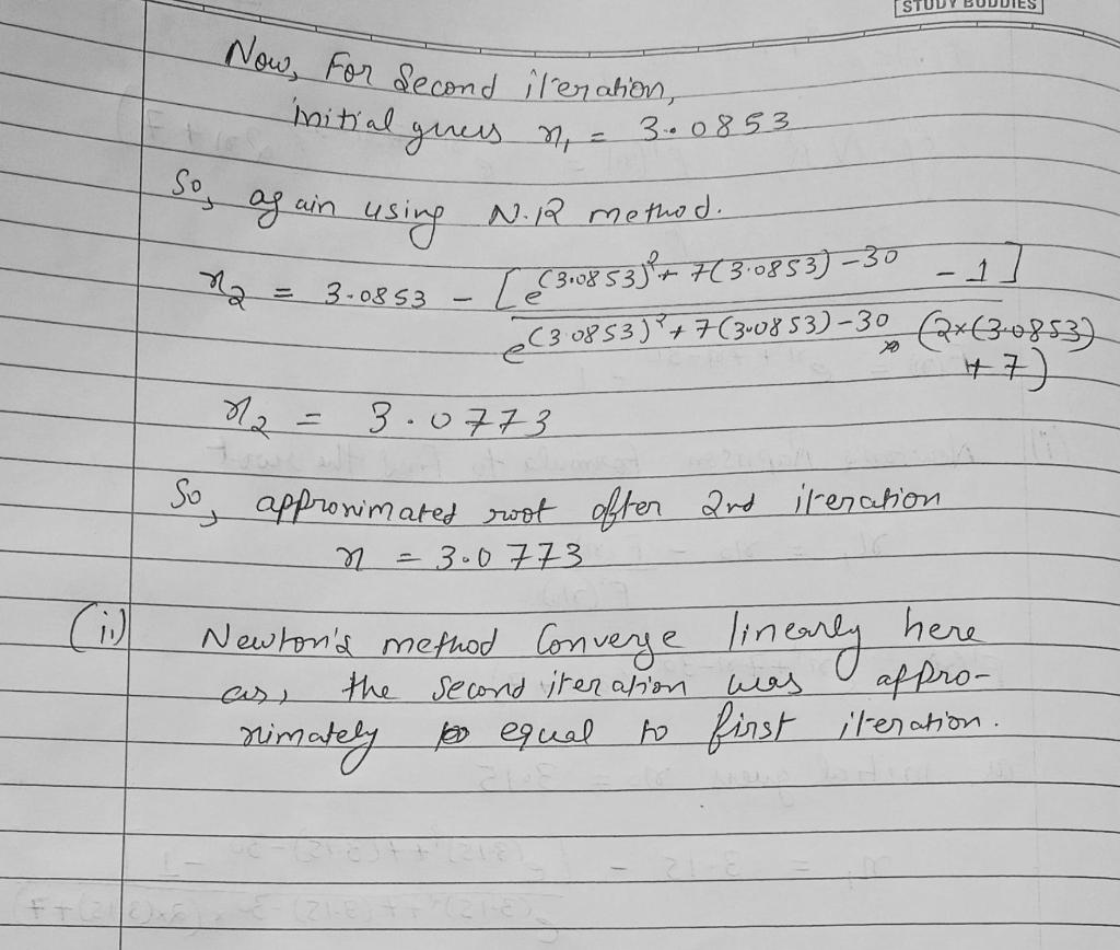 Solved I Need The Solution To Part B(iii). The Solution To | Chegg.com