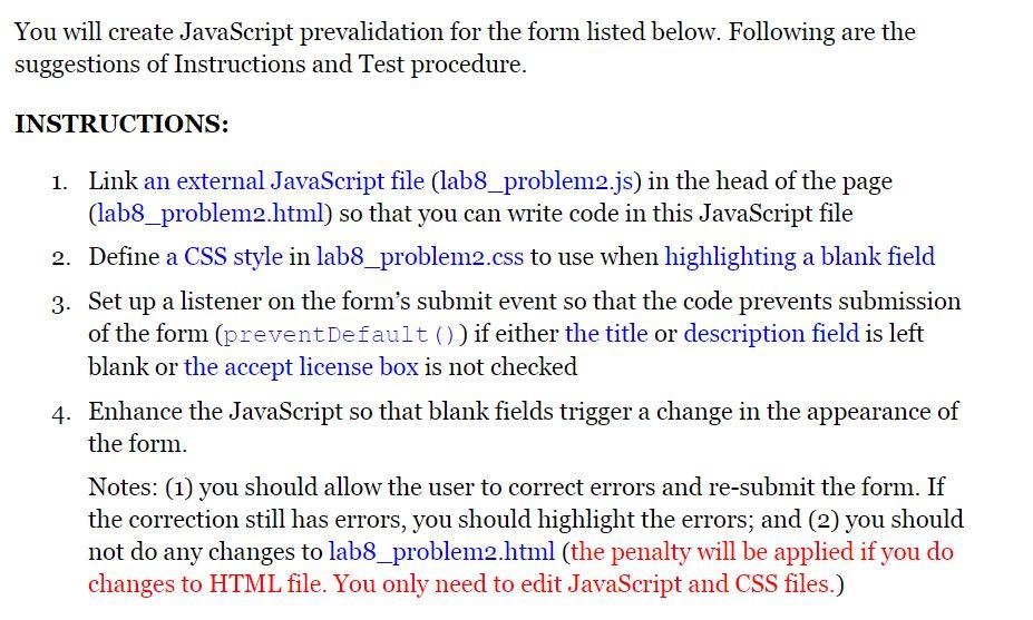 Solved ******************** DO NOT CHANGE HTML | Chegg.com