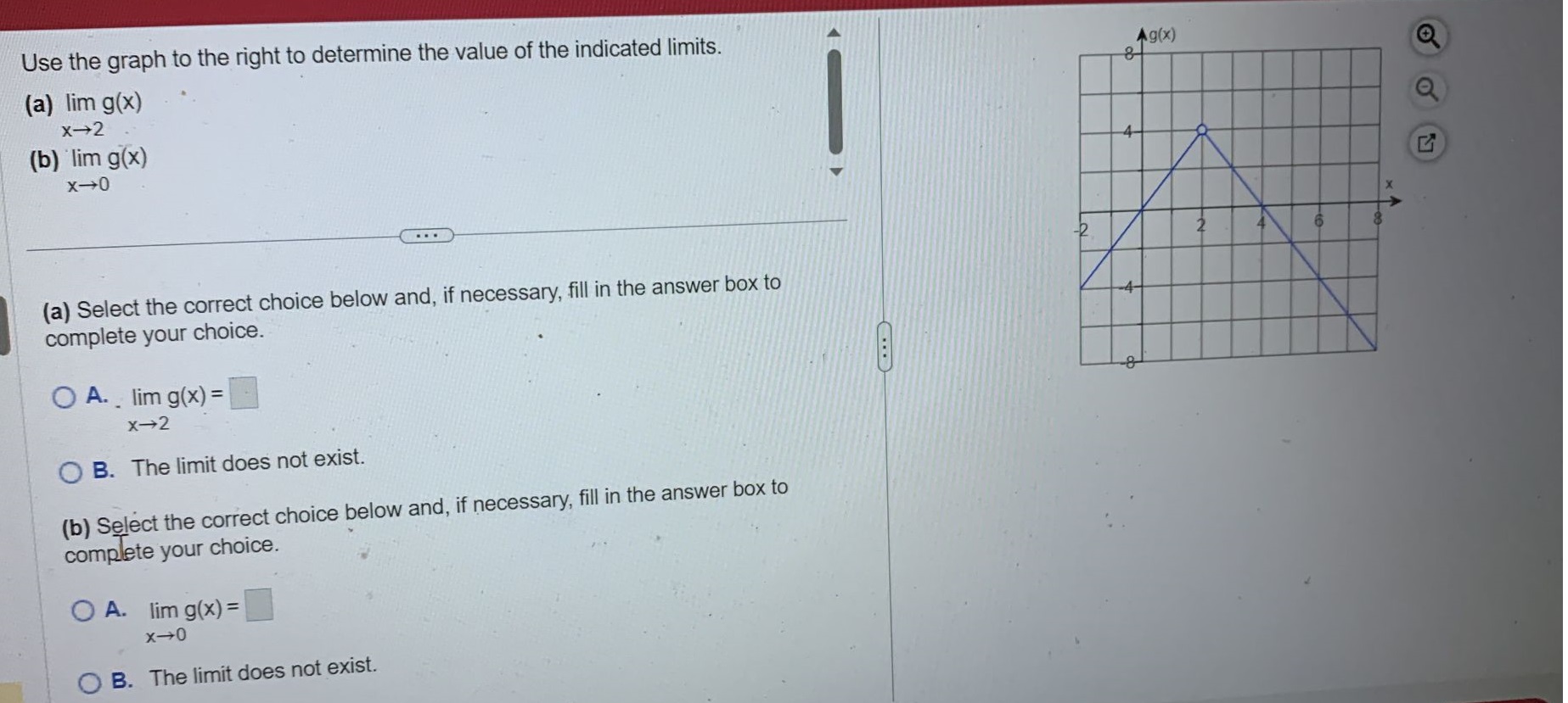 Solved Use the graph to the right to determine the value of | Chegg.com