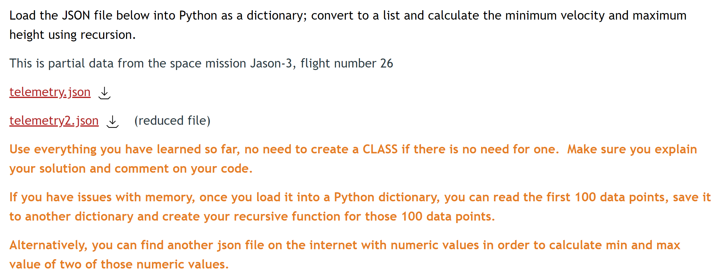 Load The Json File Below Into Python As A Dictionary; | Chegg.Com