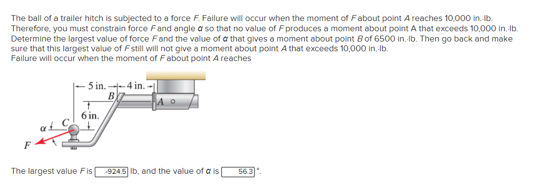 solved-the-ball-of-a-trailer-hitch-is-subjected-to-a-force-chegg