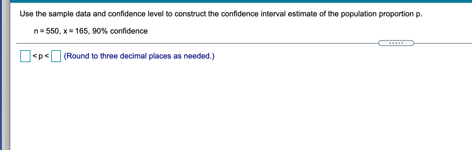 Solved Use the sample data and confidence level to construct | Chegg.com
