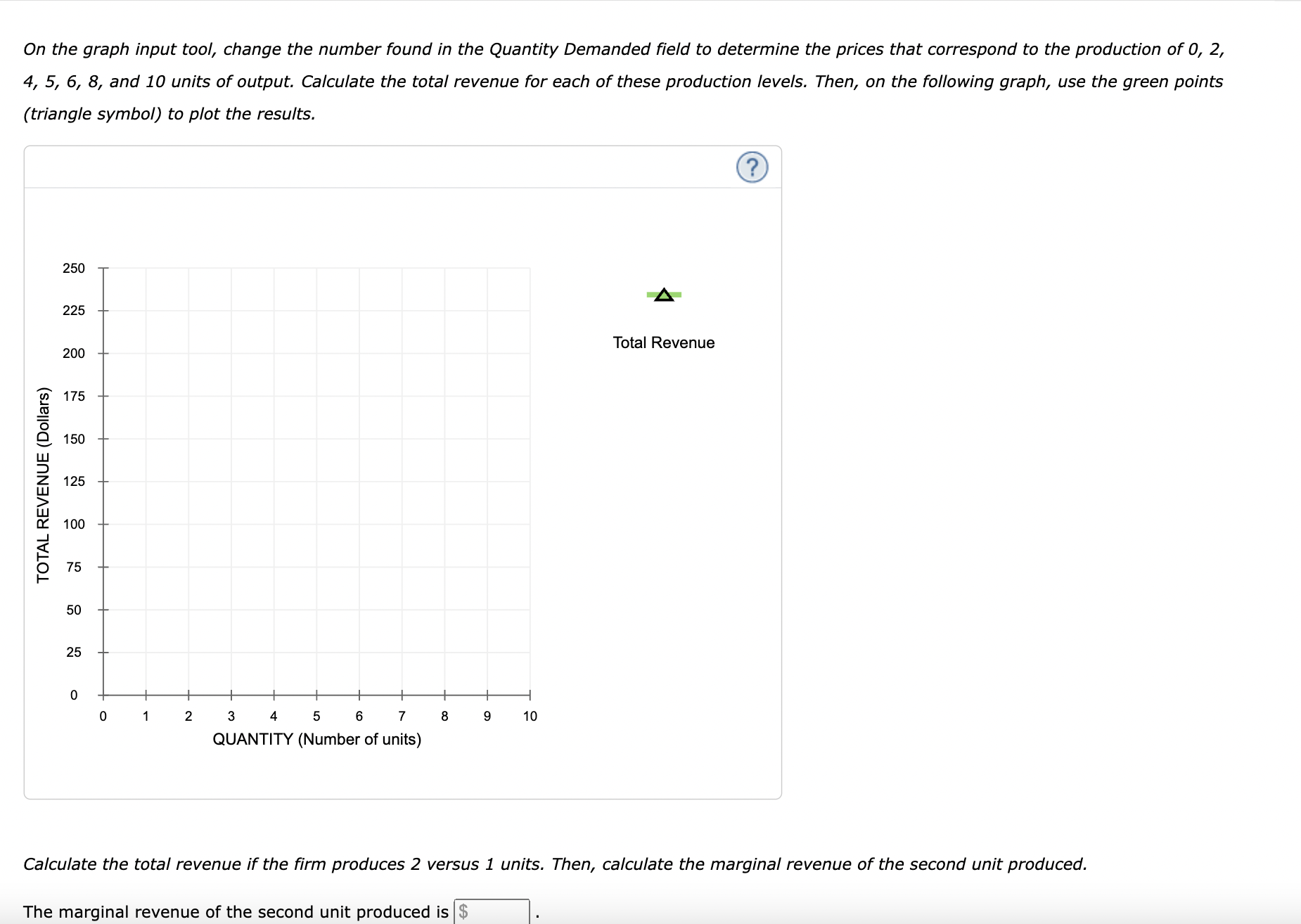 Solved On the graph input tool, change the number found in | Chegg.com