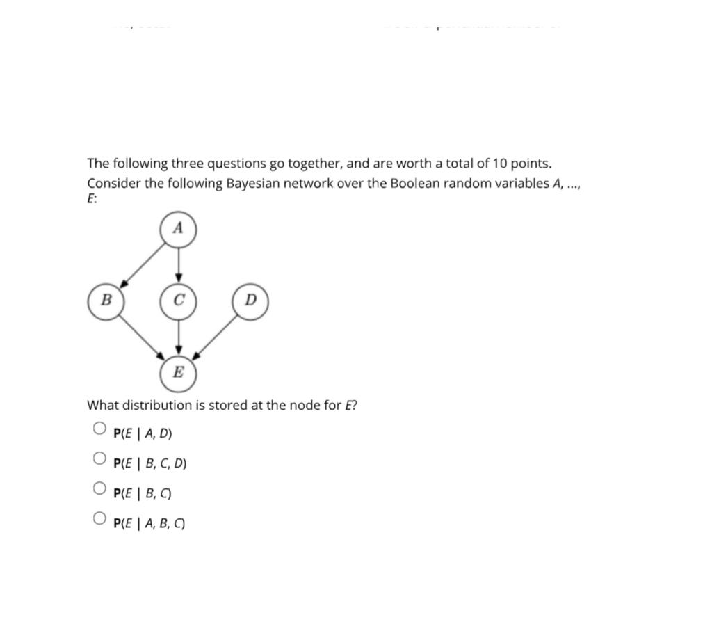 Solved The following three questions go together, and are | Chegg.com