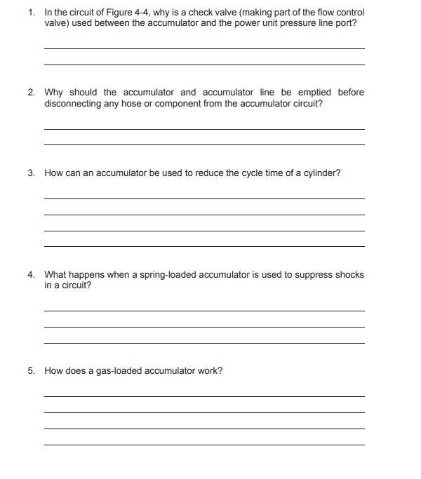 Solved Accumulators Note: Make sure the plastic flask is | Chegg.com