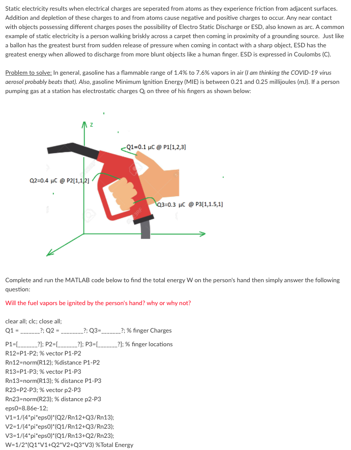 Solved Static electricity results when electrical charges Chegg