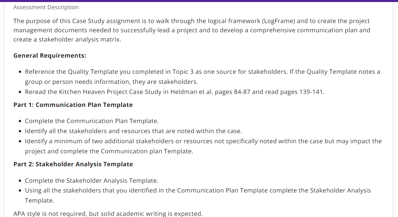 kitchen heaven project case study (part 3) stakeholder analysis