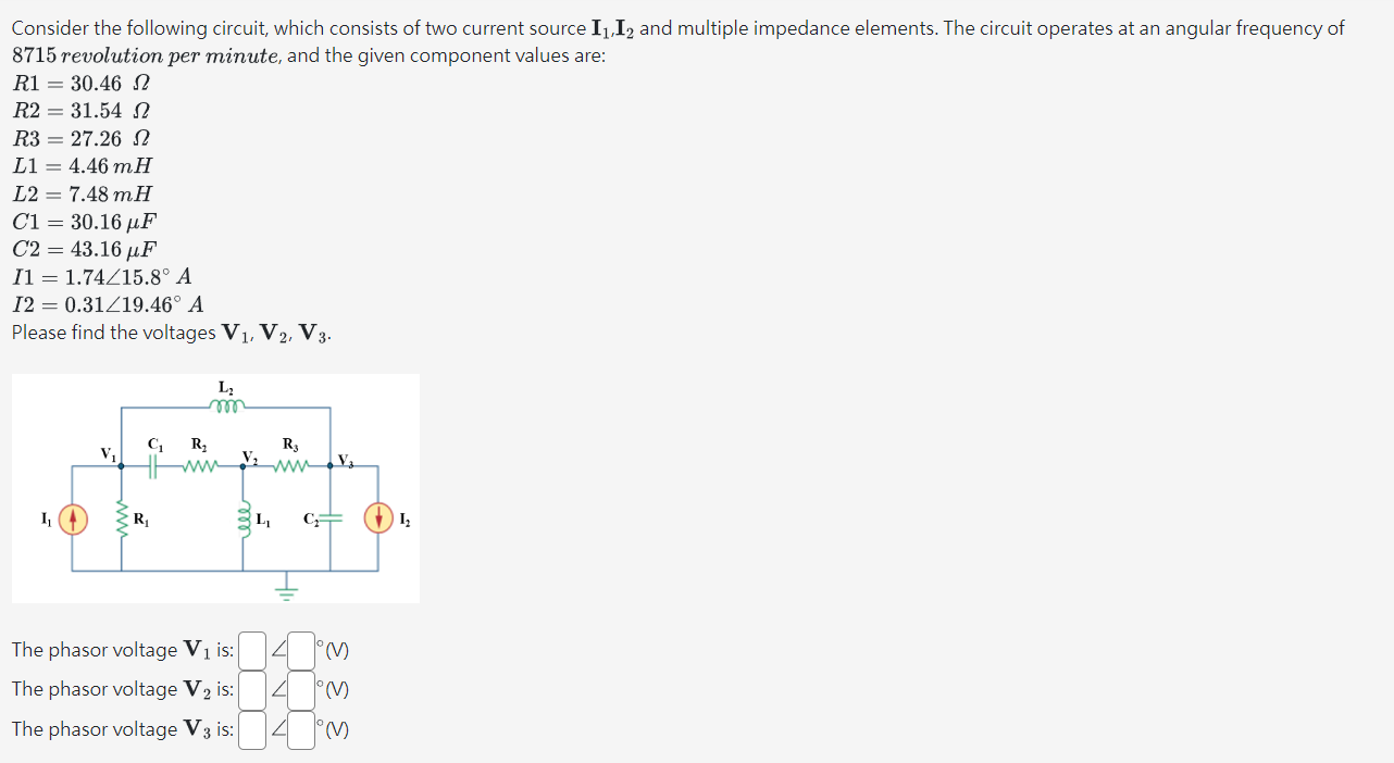 Solved Consider the following circuit, which consists of | Chegg.com