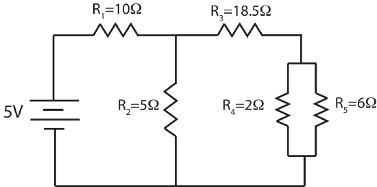 Solved For the circuit show below find the current and | Chegg.com