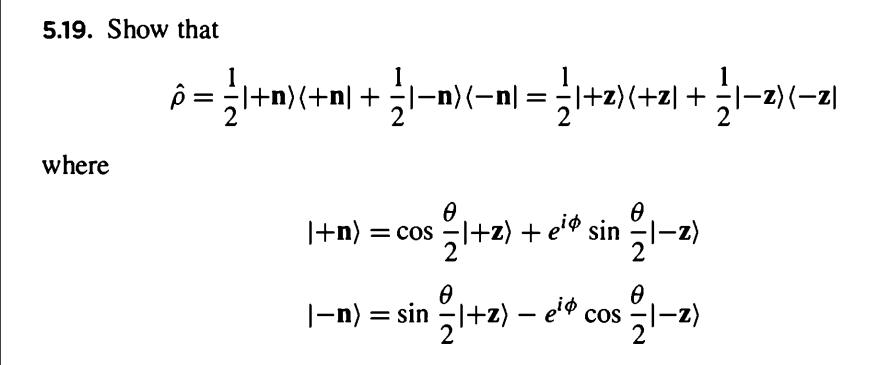 Solved 5.19. Show that | Chegg.com