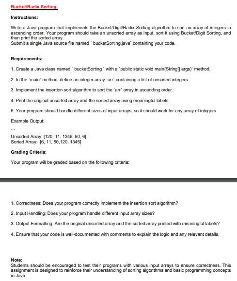Solved Please answer this question using Java. In final | Chegg.com