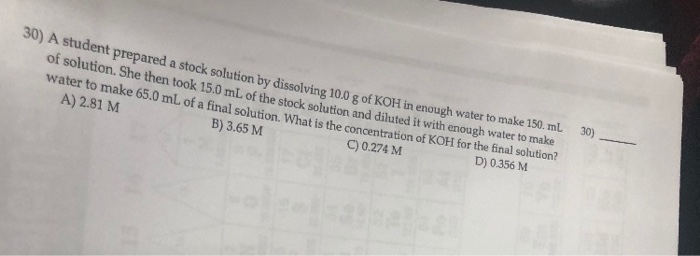 Captivating A Student Prepared A Stock Solution By Dissolving Design for Mobile Captivating A Student Prepared A Stock Solution By Dissolving Design for Mobile