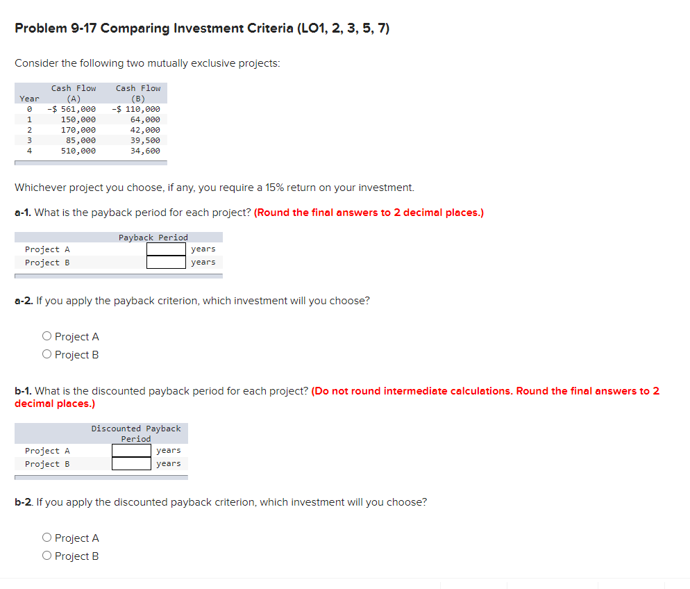 solved-problem-9-17-comparing-investment-criteria-lo1-2-chegg