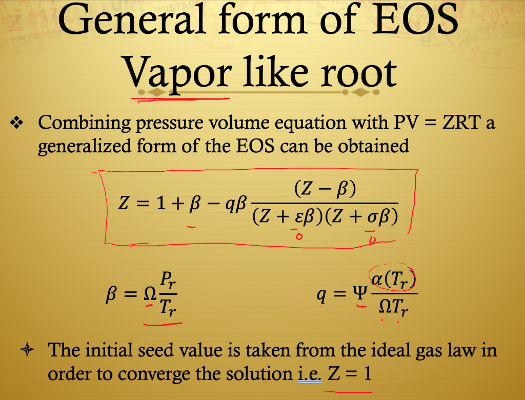 Thermodynamics Van Der Wall Equation Use Given Chegg Com