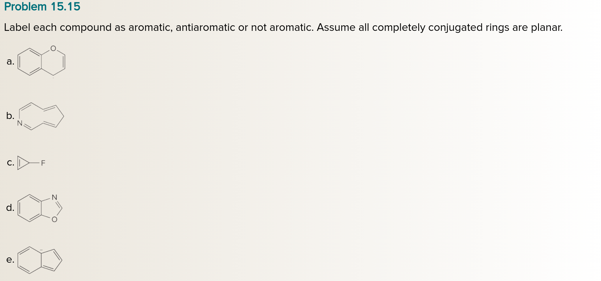 Solved Label Each Compound As Aromatic, Antiaromatic Or Not | Chegg.com