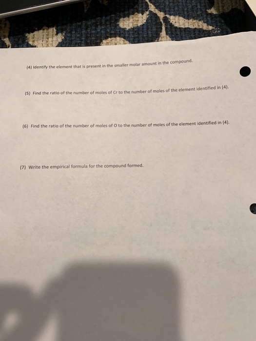 Solved A student performed an experiment similar to the one | Chegg.com