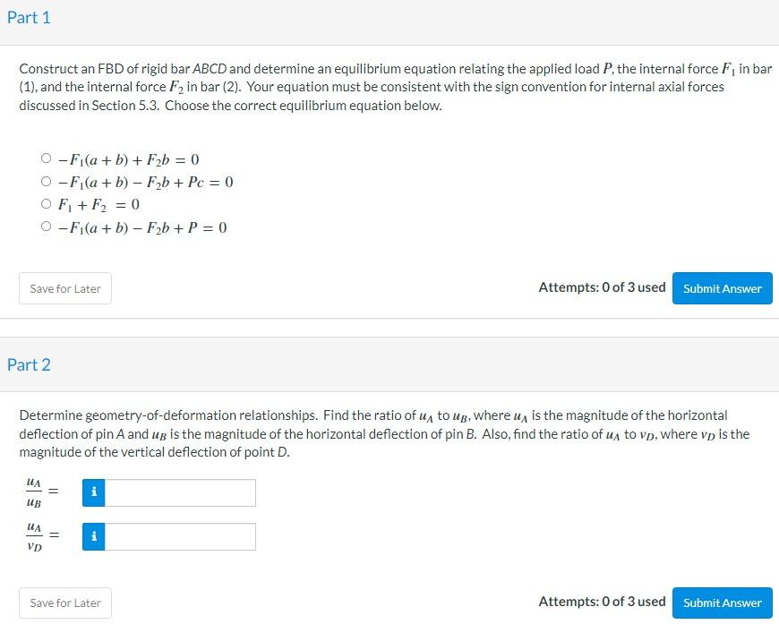 Solved The Pin-connected Structure Shown In The Figure | Chegg.com