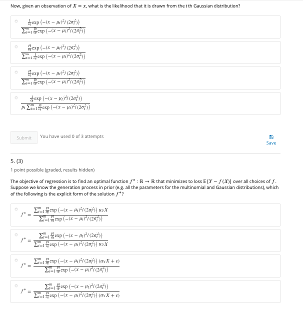 In this problem, we will do regression for data that | Chegg.com