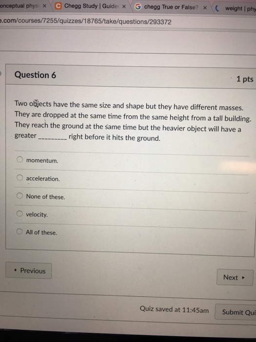 solved-two-objects-have-the-same-size-and-shape-but-they-chegg