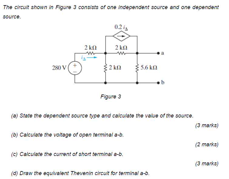 Solved The circuit shown in Figure 3 consists of one | Chegg.com