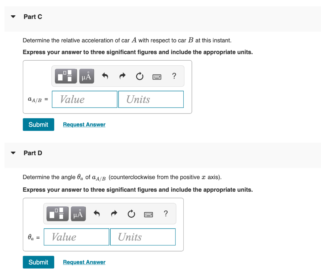 Solved Cars A And B Are Traveling Around The Circular Race | Chegg.com