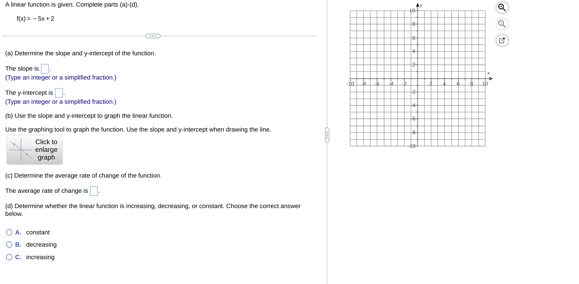 solved-a-linear-function-is-given-complete-parts-a-d-chegg