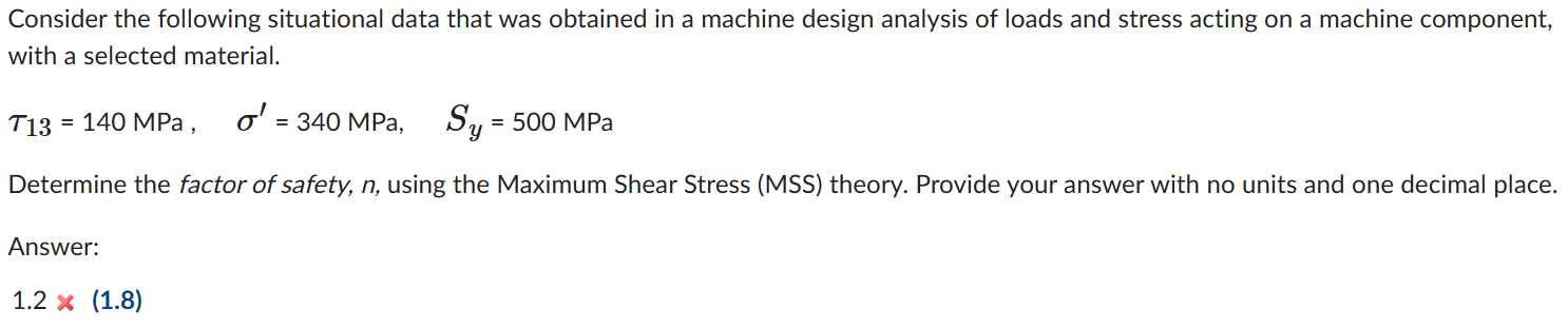 Solved Consider the following situational data that was | Chegg.com