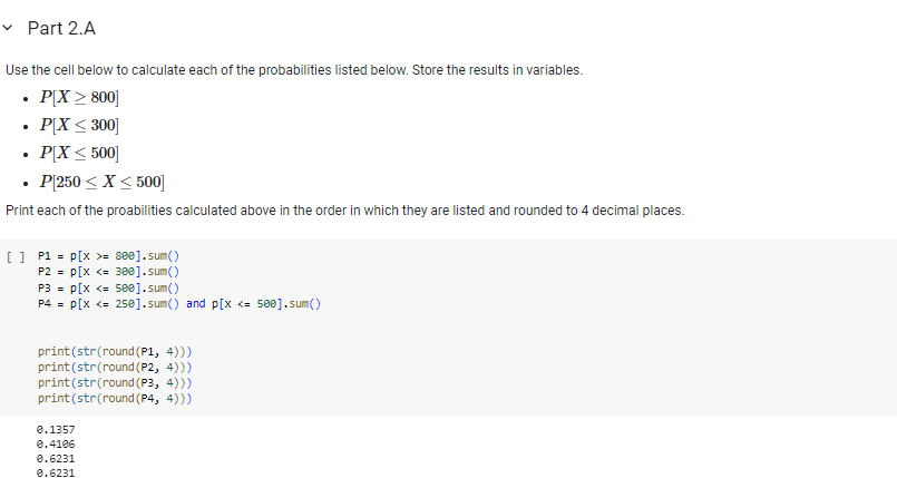 Solved Problem 2 - Probability Calculations Two Arrays Named | Chegg.com