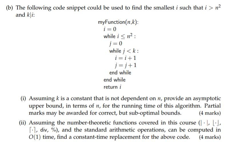 Solved (a) Prove, Or Give A Counterexample To Disprove: (i) | Chegg.com