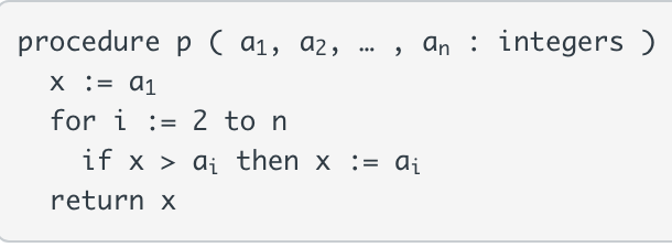 Solved Discrete Math Assume that procedure p is the | Chegg.com