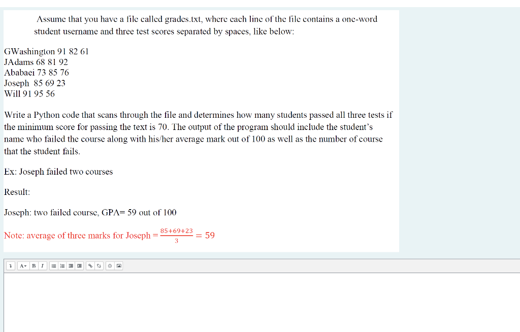 Solved Please help writing code in python. This is | Chegg.com