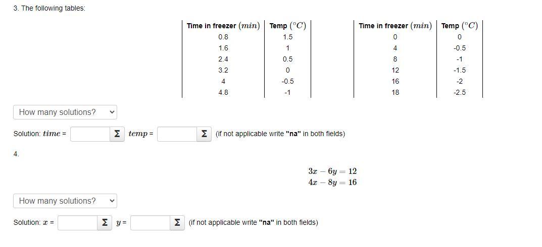 Solved (1 point) For each of the following systems of | Chegg.com