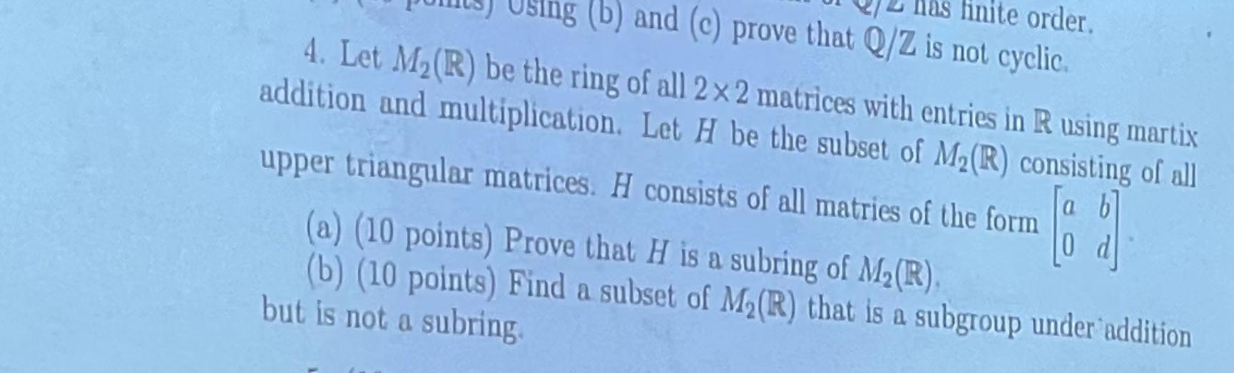 solved-finite-order-ng-b-and-c-prove-that-q-z-is-not-chegg