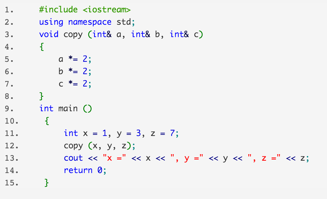 Solved Whats the output of following console program | Chegg.com