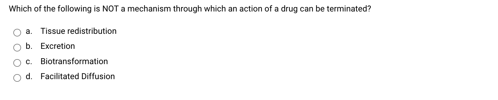 Solved Which of the following is NOT a mechanism through | Chegg.com