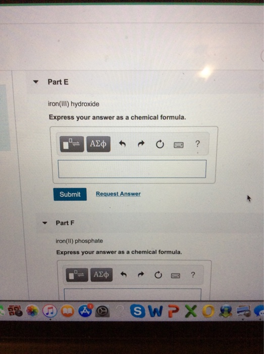 Solved Part A copper(I) chloride Express your answer as a